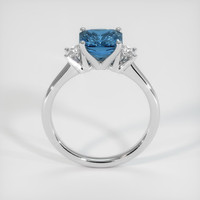 2.05 Ct. Sapphire Ring, Platinum 950 3