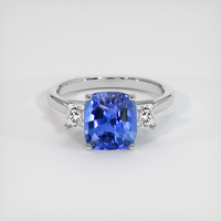 3.05 Ct. Sapphire Ring, Platinum 950 1