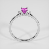 0.57 Ct. Purple Sapphire Ring, Platinum 950 3
