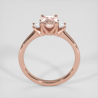 1.03 Ct. Padparadscha Sapphire Ring, 18K Rose Gold 3