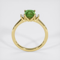 1.41 Ct. Green Sapphire Ring, 14K Yellow Gold 3