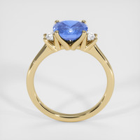 2.51 Ct. Blue Sapphire Ring, 14K Yellow Gold 3