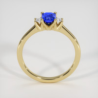 0.55 Ct. Sapphire Ring, 14K Yellow Gold 3