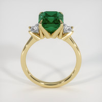 3.16 Ct. Emerald Ring, 18K Yellow Gold 3