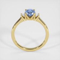 1.22 Ct. Bi Color Sapphire Ring, 18K Yellow Gold 3