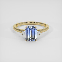 1.95 Ct. Bi Color Sapphire Ring, 18K Yellow Gold 1