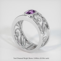 1.05 Ct. Sapphire Ring, Platinum 950 2