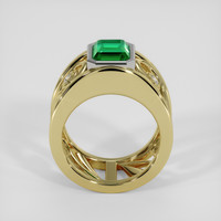 2.60 Ct. Emerald Ring, 18K White & Yellow 3