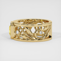 2.05 Ct. Yellow Sapphire Ring, 14K Yellow Gold 4