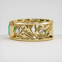 1.41 Ct. Emerald Ring, 18K Yellow Gold 4