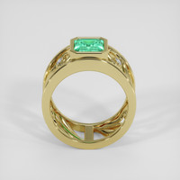 1.77 Ct. Emerald Ring, 18K Yellow Gold 3