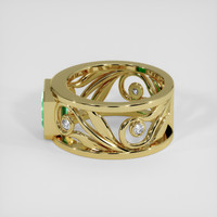 1.77 Ct. Emerald Ring, 18K Yellow Gold 4