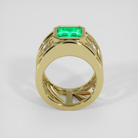 2.66 Ct. Emerald Ring, 18K Yellow Gold 3