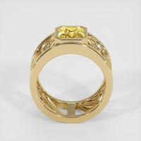 2.05 Ct. Yellow Sapphire Ring, 18K Yellow Gold 3