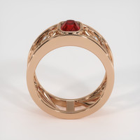 1.01 Ct. Ruby Ring, 14K Rose Gold 3