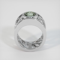 3.16 Ct. Bi Color Sapphire Ring, 14K White Gold 3