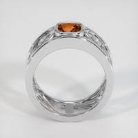 1.26 Ct. Orange Sapphire Ring, 14K White Gold 3