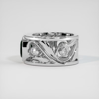 2.51 Ct. Color Change Sapphire Ring, 18K White Gold 4
