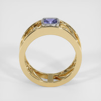 0.79 Ct. Sapphire Ring, 14K White & Yellow 3