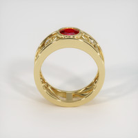 1.22 Ct. Ruby Ring, 14K Yellow Gold 3