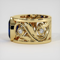 5.75 Ct. Sapphire Ring, 18K Yellow Gold 4
