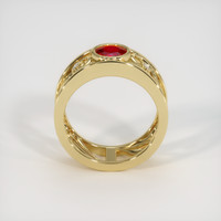 1.22 Ct. Ruby Ring, 18K Yellow Gold 3