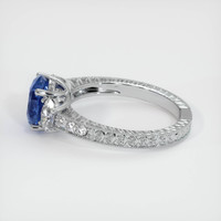 1.75 Ct. Blue Sapphire Ring, Platinum 950 4