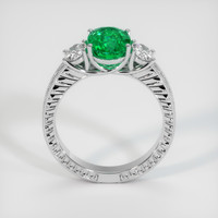 2.63 Ct. Emerald Ring, Platinum 950 3