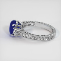 2.96 Ct. Blue Sapphire Ring, Platinum 950 4
