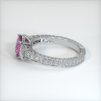 2.26 Ct. Sapphire Ring, 14K White Gold 4