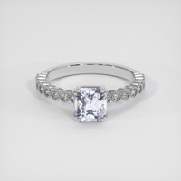 1.36 Ct. Sapphire Ring, Platinum 950 1