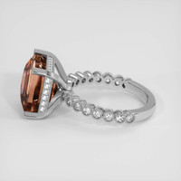 6.98 Ct. Bi Color Ametrine Ring, 14K White Gold 4