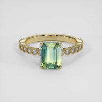 2.05 Ct. Bi Color Sapphire Ring, 14K Yellow Gold 1