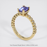 2.06 Ct. Gemstone Ring, 18K Yellow Gold 2