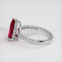 2.10 Ct. Gemstone Ring, Platinum 950 4