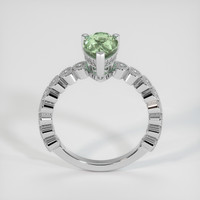 1.60 Ct. Green Sapphire Ring, Platinum 950 3