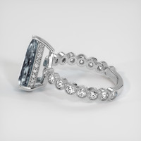 2.83 Ct. Sapphire Ring, Platinum 950 4