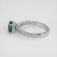 1.55 Ct. Bluish Green Sapphire Ring, 14K Yellow Gold 4