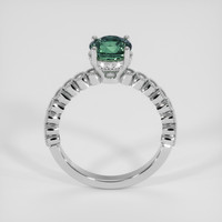 1.55 Ct. Bluish Green Sapphire Ring, 18K Yellow Gold 3