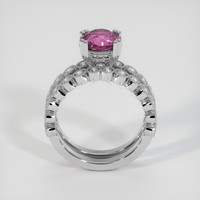 2.10 Ct. Sapphire Ring, 14K White Gold 3