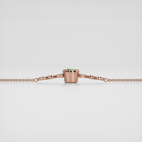 <span>1.01</span> <span class="tooltip-light">Ct.Tw.<span class="tooltiptext">Total Carat Weight</span></span> Tsavorite Garnet Bracelet, 14K Rose Gold 4