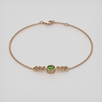 <span>0.80</span>&nbsp;<span class="tooltip-light">Ct.Tw.<span class="tooltiptext">Total Carat Weight</span></span> Gemstone Bracelet, 14K Rose Gold 2