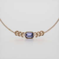 0.98 Ct.Tw. Gemstone Bracelet, 14K Rose Gold 1