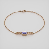 <span>0.98</span>&nbsp;<span class="tooltip-light">Ct.Tw.<span class="tooltiptext">Total Carat Weight</span></span> Gemstone Bracelet, 14K Rose Gold 2