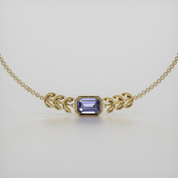 0.98 Ct.Tw. Gemstone Bracelet, 18K Yellow Gold 1