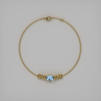 <span>0.95</span>&nbsp;<span class="tooltip-light">Ct.Tw.<span class="tooltiptext">Total Carat Weight</span></span> Gemstone Bracelet, 18K Yellow Gold 3