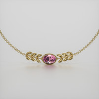 0.83 Ct.Tw. Gemstone Bracelet, 18K Yellow Gold 1