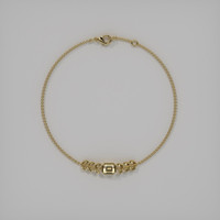 <span>0.60</span>&nbsp;<span class="tooltip-light">Ct.Tw.<span class="tooltiptext">Total Carat Weight</span></span> Gemstone Bracelet, 18K Yellow Gold 3