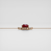 <span>4.52</span> <span class="tooltip-light">Ct.Tw.<span class="tooltiptext">Total Carat Weight</span></span> Ruby Bracelet, 14K Rose Gold 4