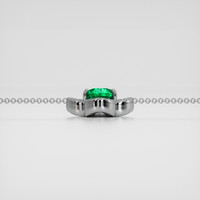 <span>3.00</span> <span class="tooltip-light">Ct.Tw.<span class="tooltiptext">Total Carat Weight</span></span> Emerald Bracelet, 18K White Gold 4